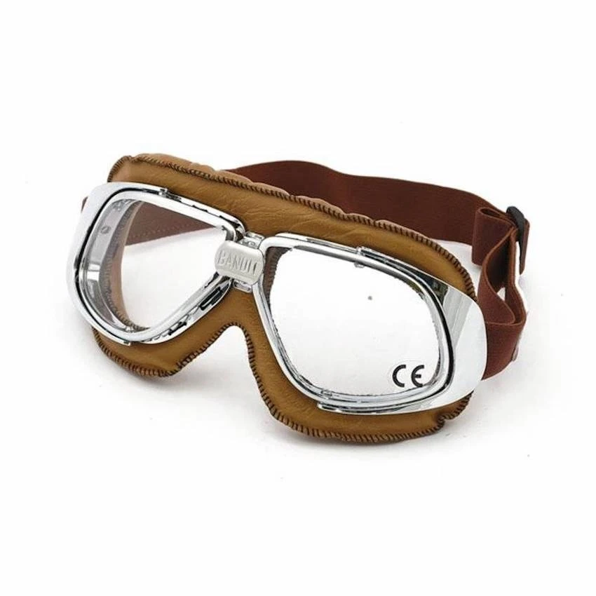 Bandit Classic Goggles Brown Leather 5 Bandit Classic Goggles Brown Leather - Afbeelding 3