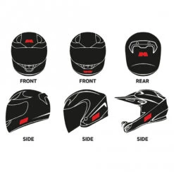 Booster Reflection Set Helmet -Scorpshoei Winkel booster reflection set helmet 2