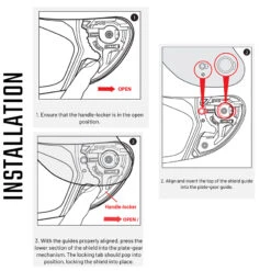HJC HJ-26 RPHA 11 / RPHA 70 Visor -Scorpshoei Winkel hjc hj 26 rpha 11 rpha 70 visor 4