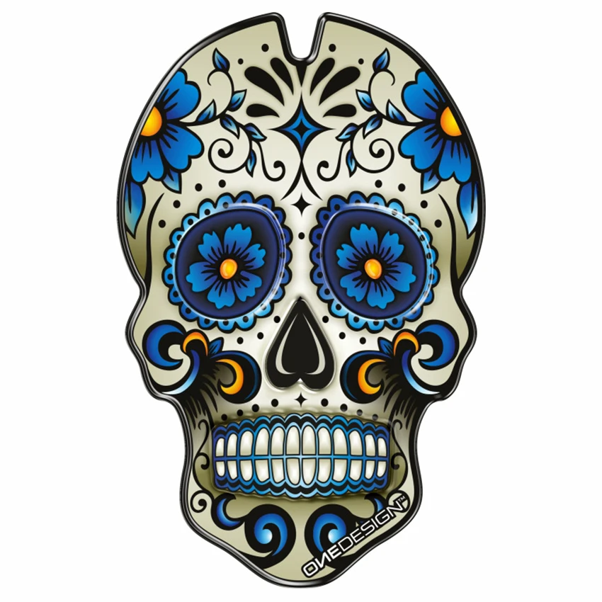 OneDesign Tank Pad Gold Skull 5 OneDesign Tank Pad Gold Skull - Afbeelding 3