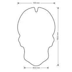 OneDesign Tank Pad Gold Skull 13 OneDesign Tank Pad Gold Skull -Scorpshoei Winkel onedesign tank pad gold skull 5