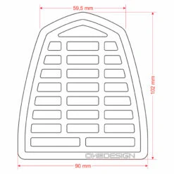 OneDesign Tank Pad Leather Soft Touch -Scorpshoei Winkel onedesign tank pad leather soft touch 6
