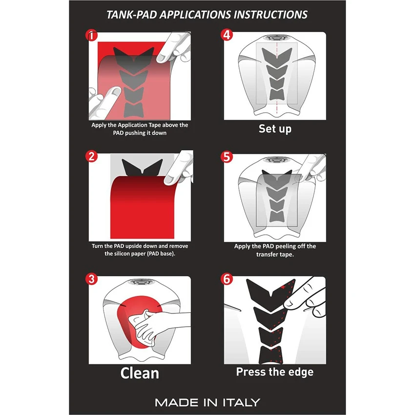 OneDesign Tank Pad Skull Black Edition 10 OneDesign Tank Pad Skull Black Edition - Afbeelding 8