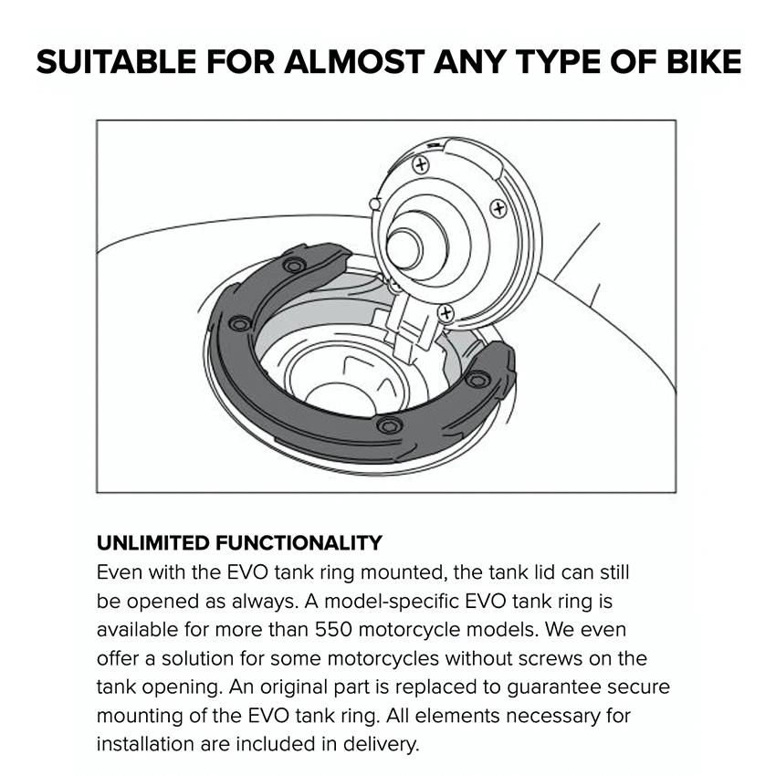 SW-Motech Evo Tankring 7 SW-Motech Evo Tankring - Afbeelding 5