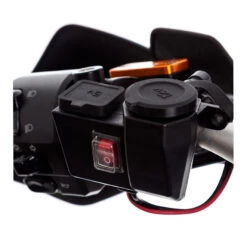 Ultimate Addons Handlebar Charger 12V + Dual USB Charger -Scorpshoei Winkel ultimate addons handlebar charger 12v dual usb cha 1