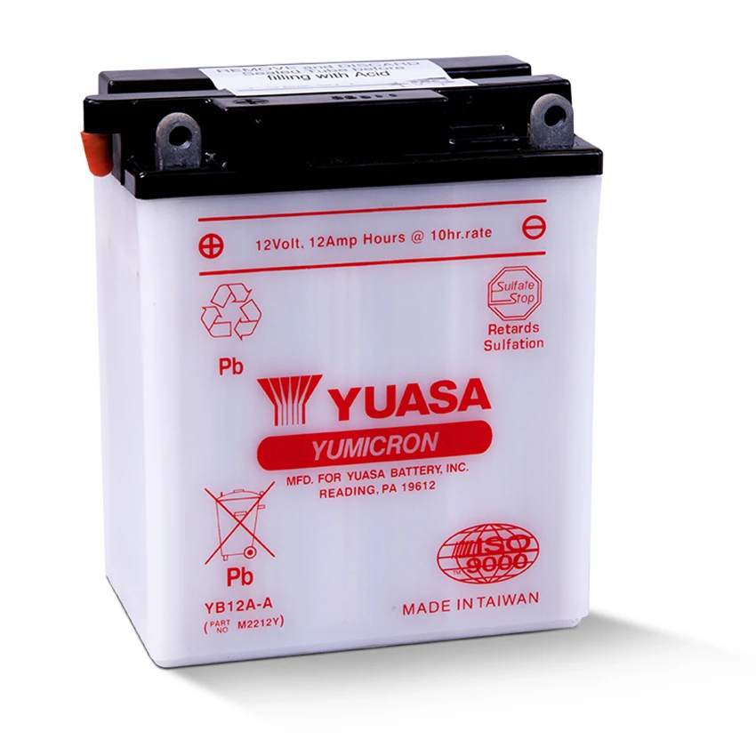 Yuasa Battery YB12A-A 3 Yuasa Battery YB12A-A