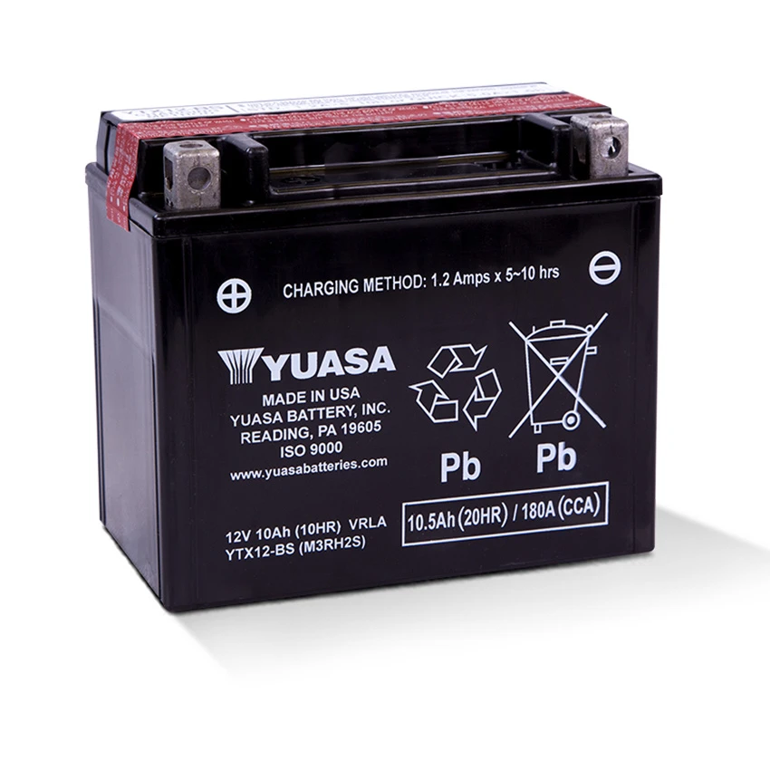 Yuasa Battery YTX12-BS 3 Yuasa Battery YTX12-BS